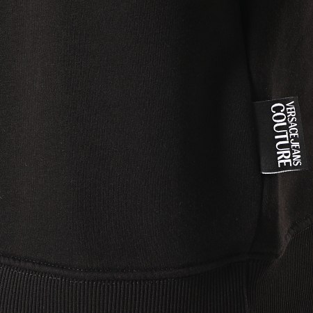 Versace Jeans Couture - Sweat Capuche Renaissance B7GUA7F0 Noir Doré