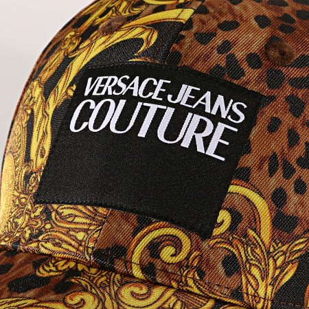 Versace Jeans Couture - Casquette Mid Visor Leobaroque E8GUAK05 Jaune Renaissance
