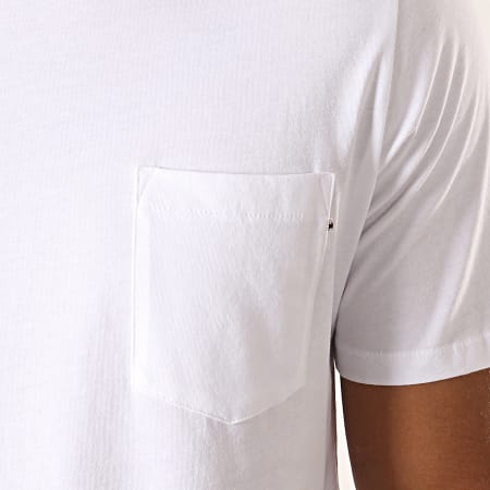 Jack And Jones - Tee Shirt Poche Pocket Blanc