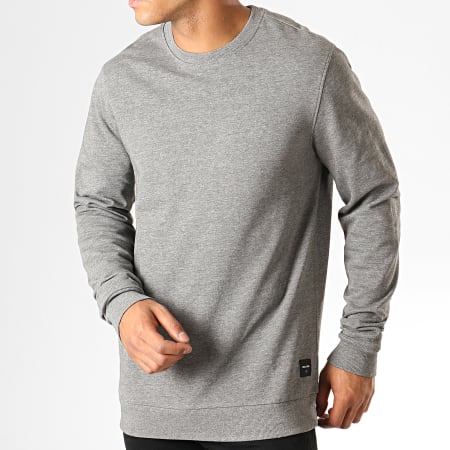 Only And Sons - Sweat Crewneck Winston Gris Chiné