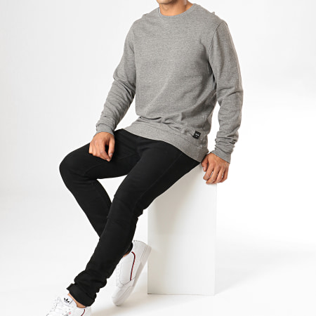 Only And Sons - Sweat Crewneck Winston Gris Chiné
