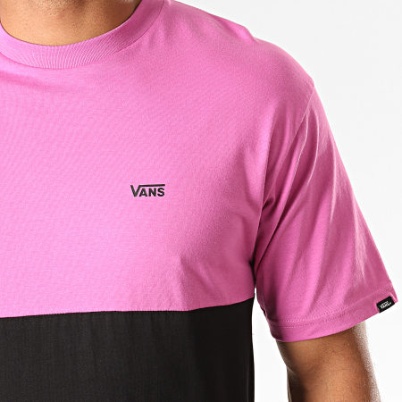 Vans - Tee Shirt Colorblock VN0A3CZDTR0 Noir Rose