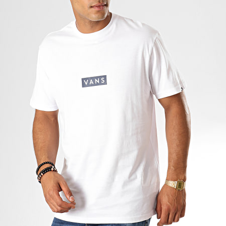 Vans - Tee Shirt Easy Box VN0A3HREK9T Blanc Noir