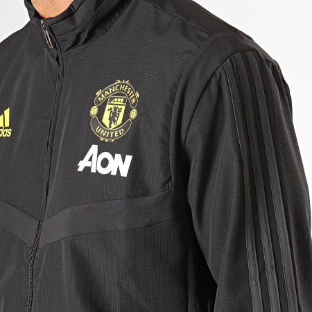 Adidas Sportswear - Veste De Sport A Bandes Manchester United Presentation DX9044 Noir