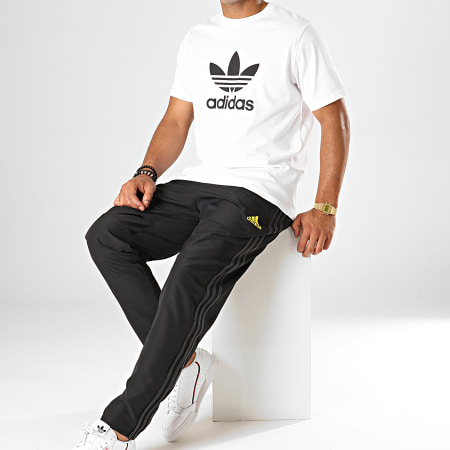 Adidas Sportswear - Pantalon Jogging A Bandes Manchester United DX9048 Noir