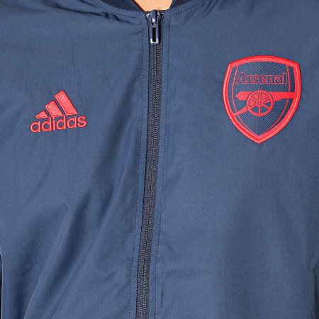 Adidas Sportswear - Veste De Sport A Bandes Arsenal Anthem EH5610 Bleu Marine