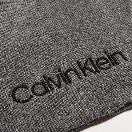 Calvin Klein - Bonnet Classic Beanie K50K505016 Gris Chiné