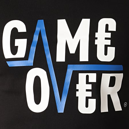 Game Over - Tee Shirt Manches Longues Flash Noir