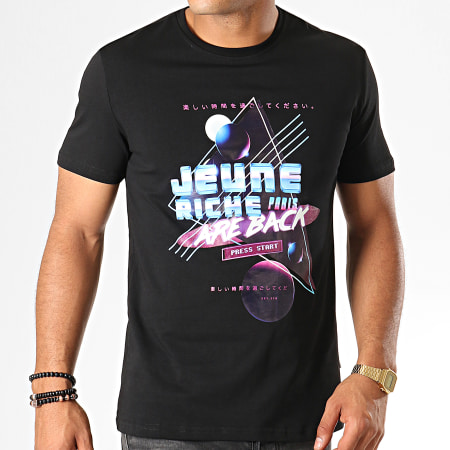 Jeune Riche - Tee Shirt Back Noir