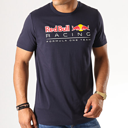 Puma - Tee Shirt Red Bull Racing Logo 595370 Bleu Marine