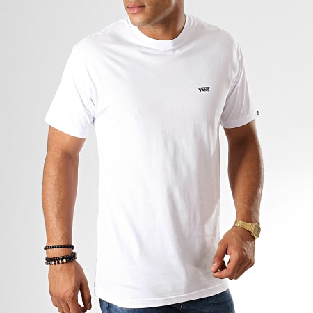 Vans - Tee Shirt Left Chest Logo VN0A3CZEYB2 Blanc