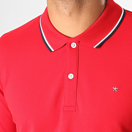 Celio - Polo Manches Courtes Necetwo Rouge