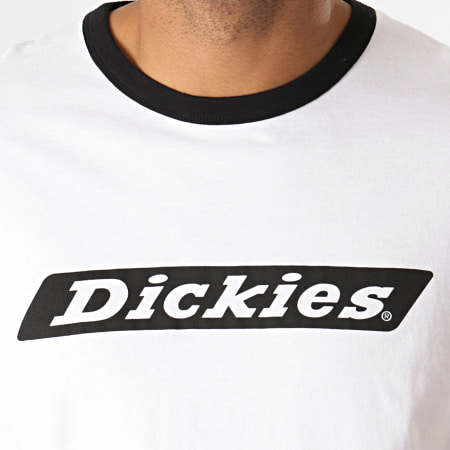 Dickies - Tee Shirt Bakerton Blanc Noir