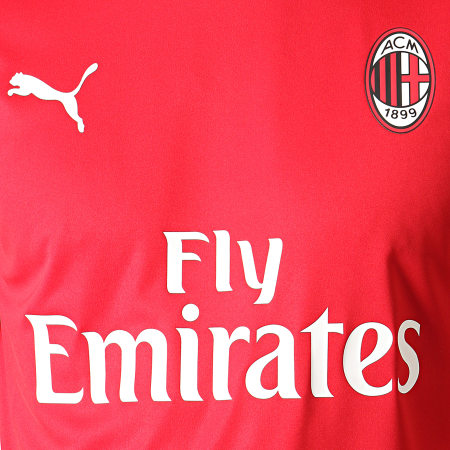 Puma - Tee Shirt De Sport Slim AC Milan 756141 Rouge