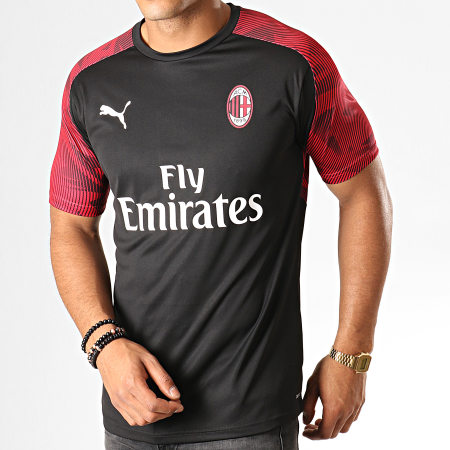 Puma - Tee Shirt De Sport Slim AC Milan 756141 Noir