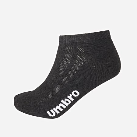 Umbro - Lote de 3 pares de calcetines invisibles 527460-60 Negro