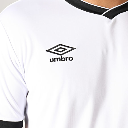 Umbro - Tee Shirt De Sport Cup Jersey 570280-60 Blanc Noir