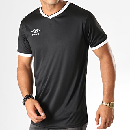 Umbro - Tee Shirt De Sport Cup Jersey 570280-60 Noir Blanc