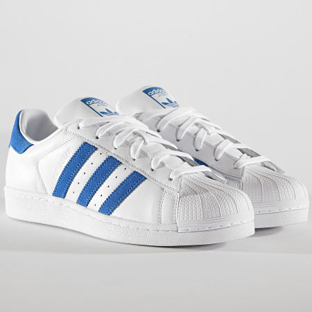 Adidas Originals - Baskets Superstar EE4474 Footwear White Blue Footwear White