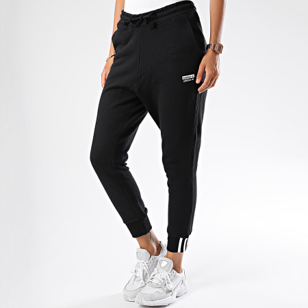 Adidas Originals - Pantalon Jogging Femme Vocal ED5851 Noir Blanc