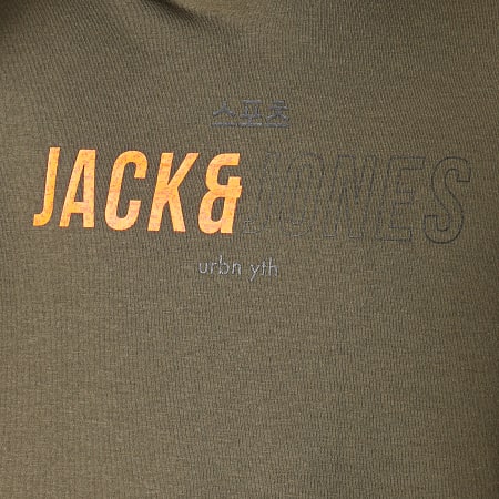 Jack And Jones - Sweat Capuche Mondo Vert Kaki