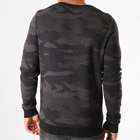 Produkt - Pull Camouflage Camo Gris Anthracite Noir