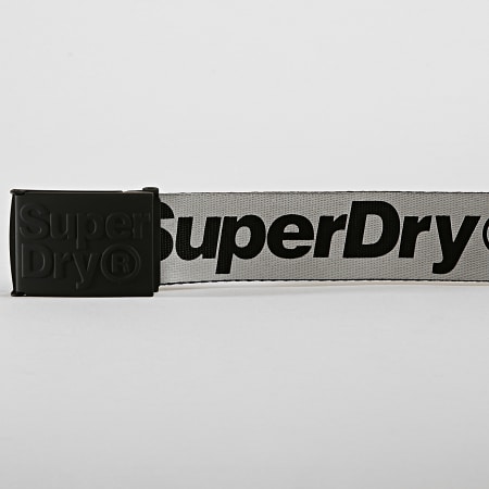 Superdry - Ceinture Réversible Réfléchissante Reflective Noir