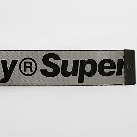 Superdry - Ceinture Réversible Réfléchissante Reflective Noir
