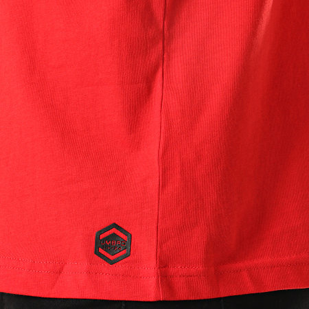 Umbro - Tee Shirt 729280-60 Rouge Noir