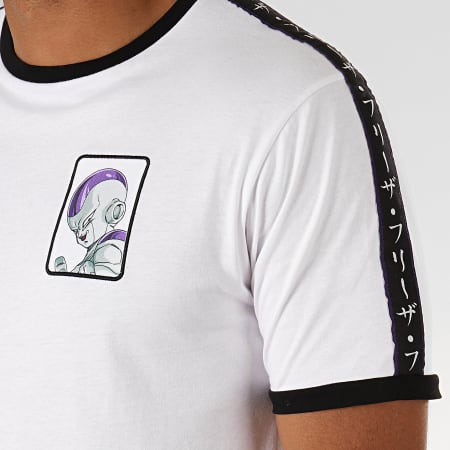 Dragon Ball Z - Tee Shirt A Bandes Frieza Blanc