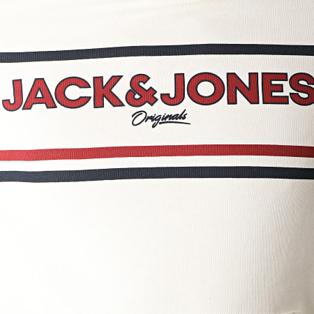 Jack And Jones - Sweat Capuche Newshakedown Ecru