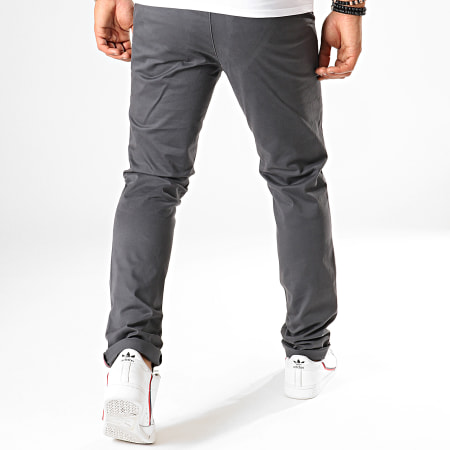 Jack And Jones - Pantalon Chino Marco Bowie Gris Anthracite