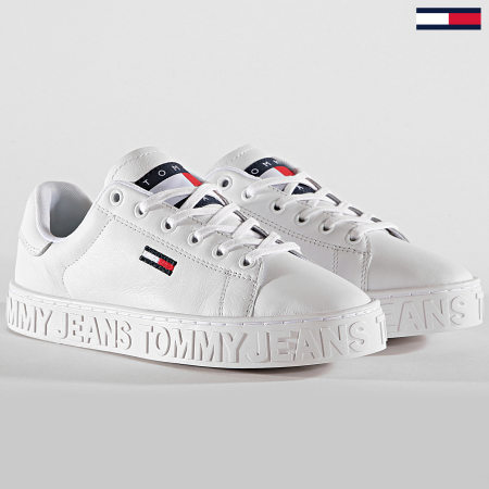 Tommy Jeans - Baskets Femme Cool Tommy Jeans Sneaker EN0EN00643 White