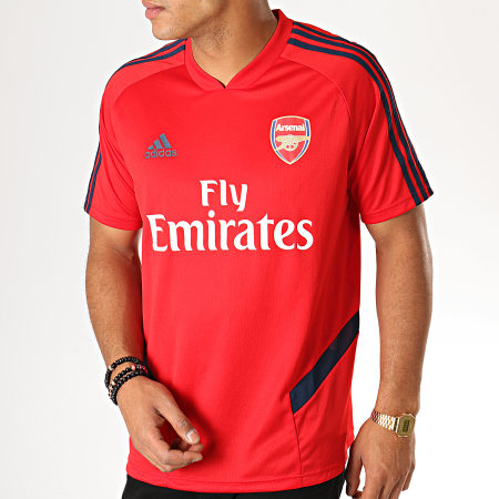 Adidas Performance - Tee Shirt De Sport A Bandes Arsenal FC EH5701 Rouge