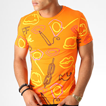 John H - Tee Shirt A068 Orange