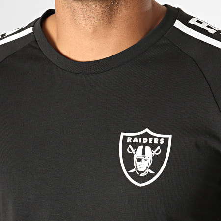 New Era - Tee Shirt A Bandes NFL Raglan Shoulder Print Oakland Raiders 12033355 Noir