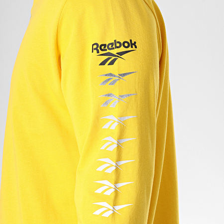 Reebok - Tee Shirt Manches Longues Classic Vector EB3640 Jaune