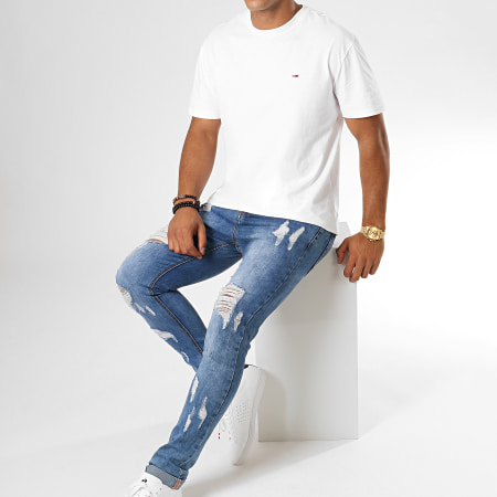 Tommy Jeans - Tee Shirt Classics 6061 Blanc