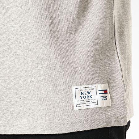 Tommy Jeans - Tee Shirt Chest Corp Logo 7194 Gris Chiné