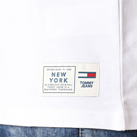 Tommy Jeans - Tee Shirt Chest Corp Logo 7194 Blanc