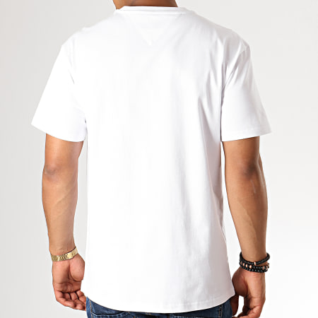 Tommy Jeans - Tee Shirt Chest Corp Logo 7194 Blanc