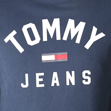 Tommy Jeans - Sweat Crewneck Essential Flag 7024 Bleu Marine