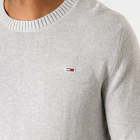 Tommy Jeans - Pull Classics 7191 Gris Chiné