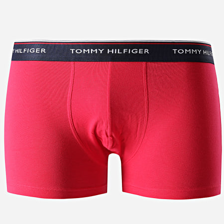 Tommy Hilfiger - Lot De 3 Boxers Premium Essentials 1U87903842 Bleu Marine Rose