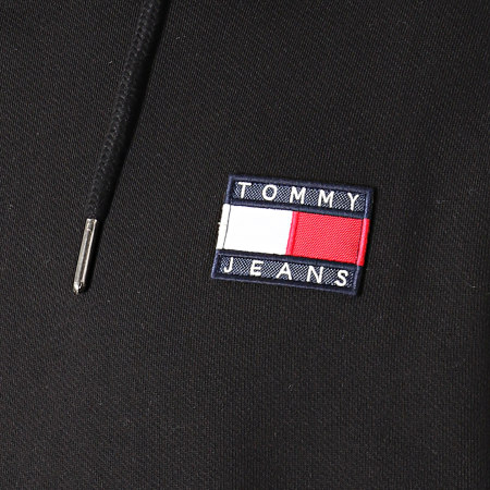 Tommy Jeans - Sweat Capuche Badge 6593 Noir