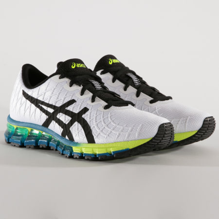 Asics - Baskets Gel Quantum 180 4 1021A104 White Safety Yellow