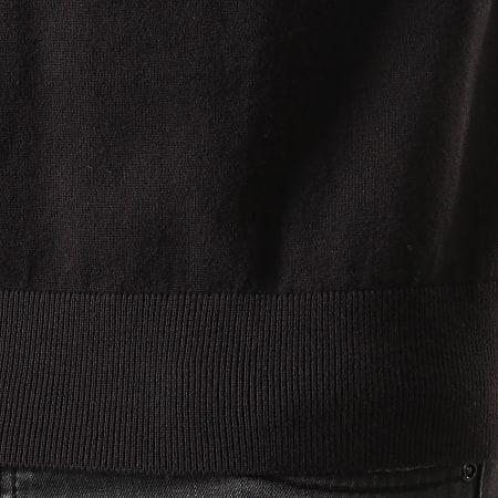 Calvin Klein - Pull Cotton Blend Embroidery 3159 Noir