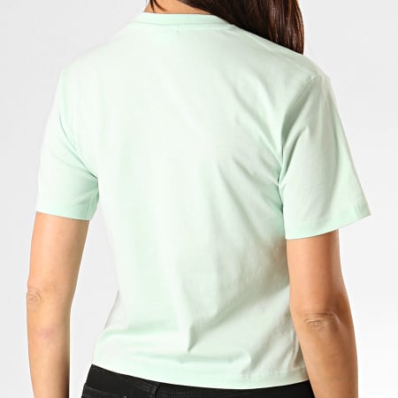 Fila - Tee Shirt Femme Crop Vivika 687212 Vert Clair