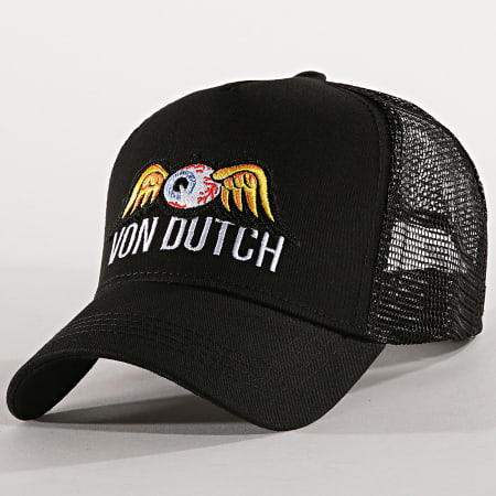 Von Dutch - Casquette Trucker Eye Patch Noir