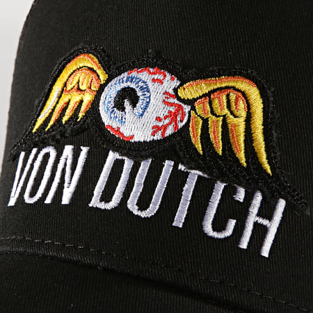Von Dutch - Casquette Trucker Eye Patch Noir